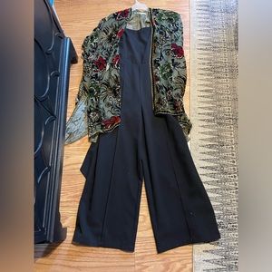 Urban Outfitters shawl and pantsuit